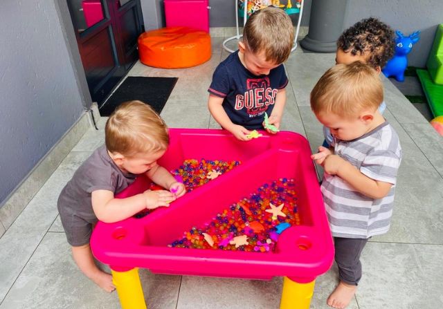 Sensory play at Kid N Me